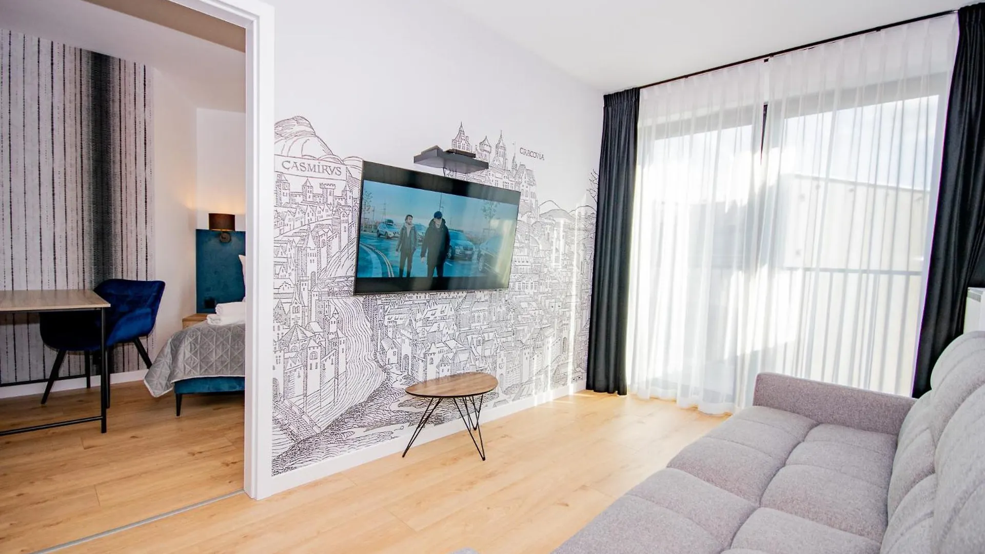 Inpoint Apartments G11 Near Old Town & Kazimierz District & Parking Option Krakow